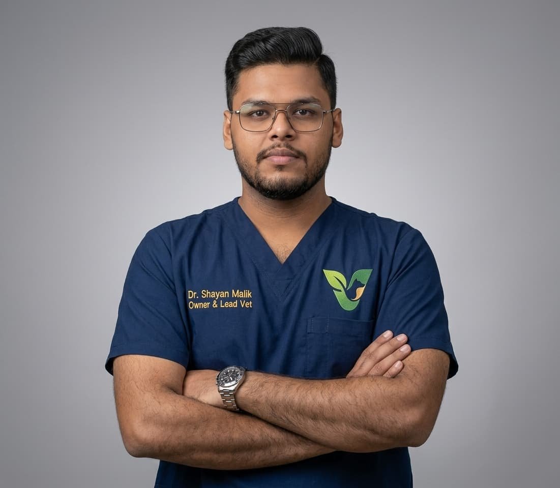 Dr. Muhammad Shayan Malik — Owner & Lead Veterinarian at Vet'aura, Lahore